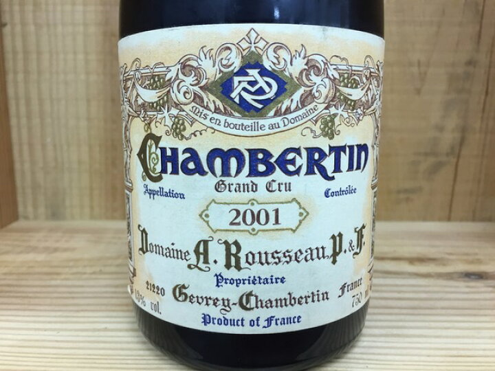 楽天市場】Chambertin Rousseau 2001/シャンベルタン アルマン・ルソー