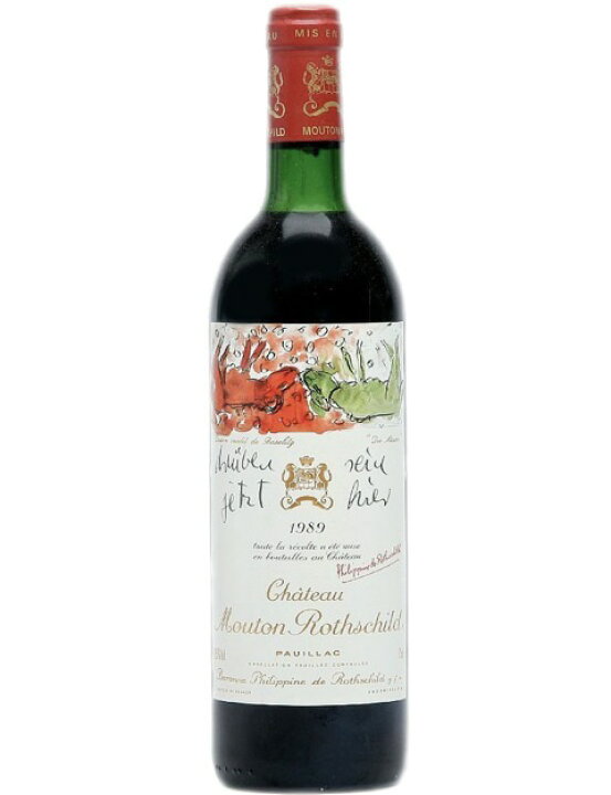 楽天市場】Château mouton rothschild 1989/シャトー・ムートン 