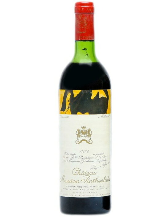 楽天市場】Château mouton rothschild 1974/シャトー・ムートン 