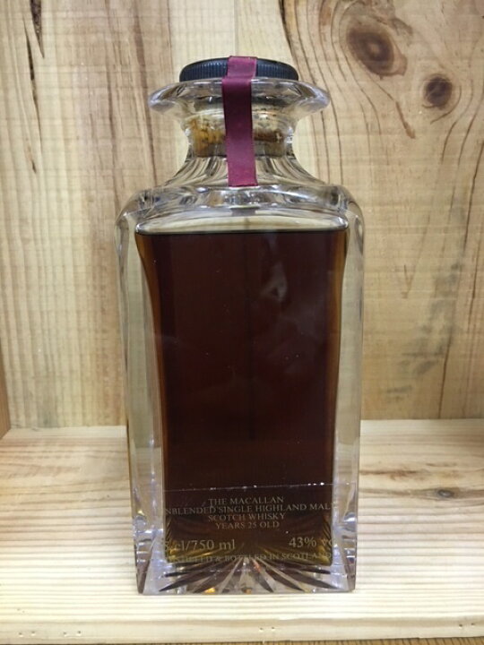 楽天市場】MACALLAN 1962 25 YEAR OLD CRYSTAL DECANTER / ザ 