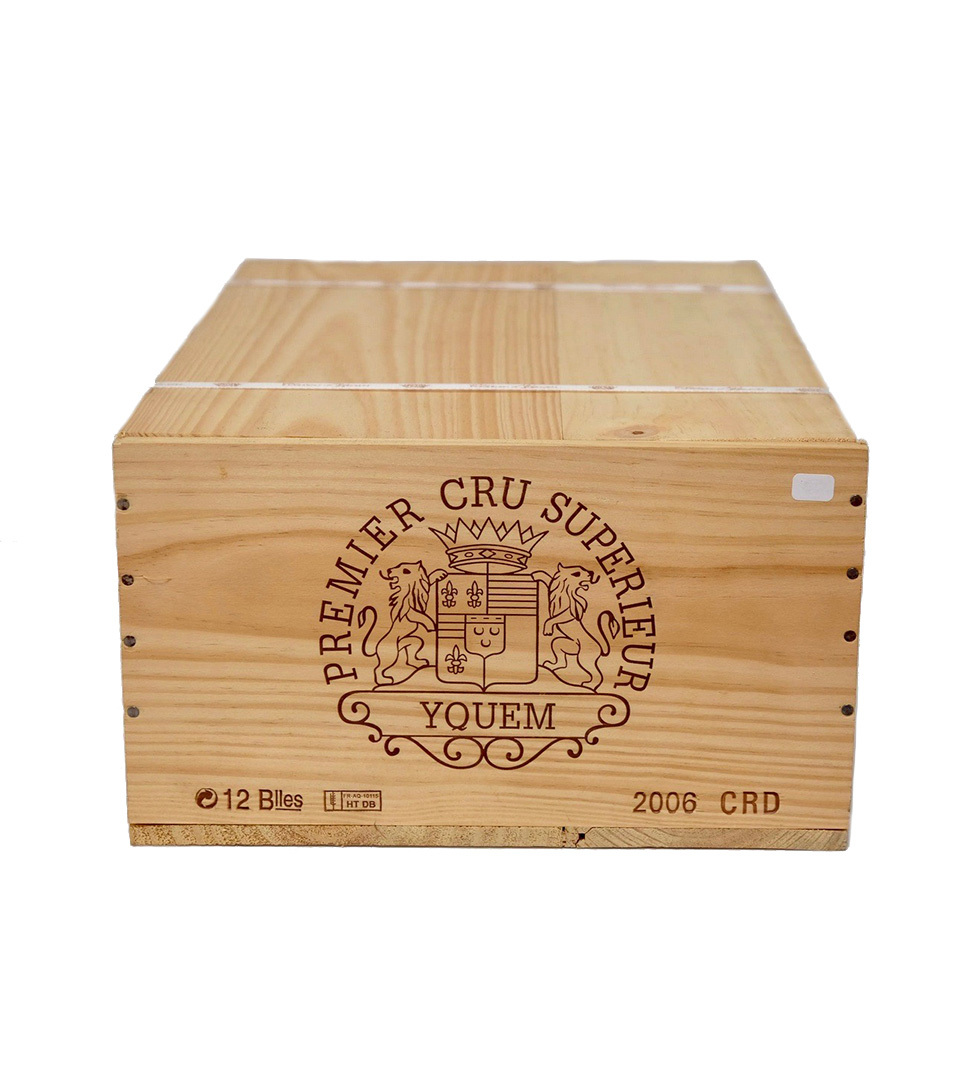 【驚きの値段】 最大94％オフ Original Wood Case x 12 Bottlesオリジナルウッドケース12本セット Ch teau D'Yquem 2006 シャトー ディケム ecopack55.ru ecopack55.ru