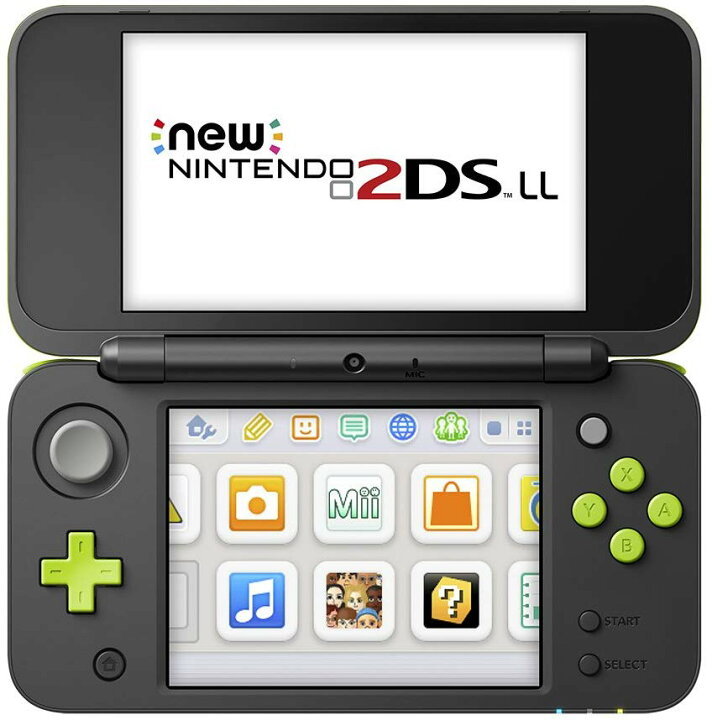 楽天市場】【新品】Newニンテンドー2DS LL 【ブラック×ライム】 任天堂  