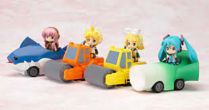 楽天市場】【新品】ねんどろいどぷらす ボーカロイド 激走プルバック 