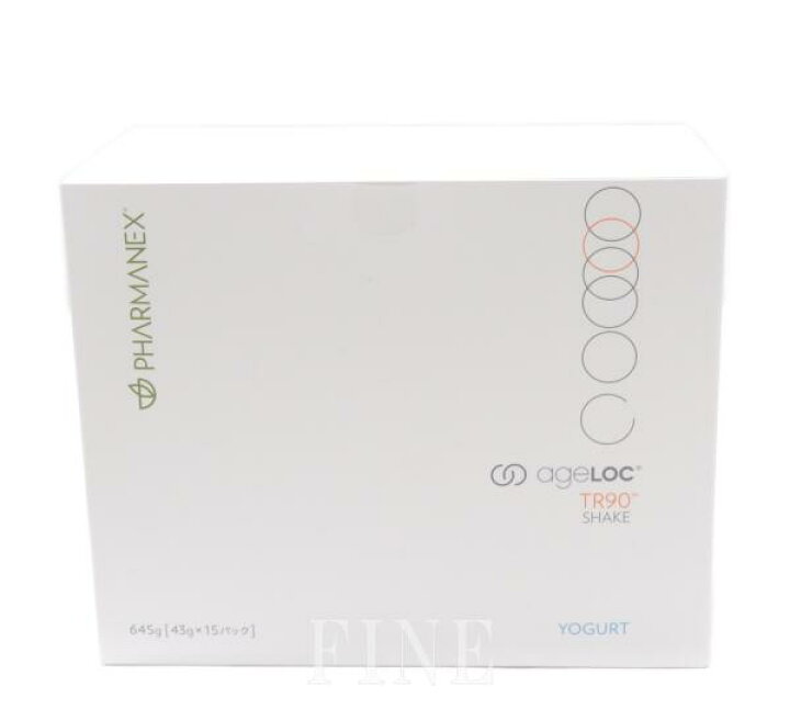 楽天市場】NU SKIN ニュースキン ageLOC TR90 シェイク (ヨーグルト味  