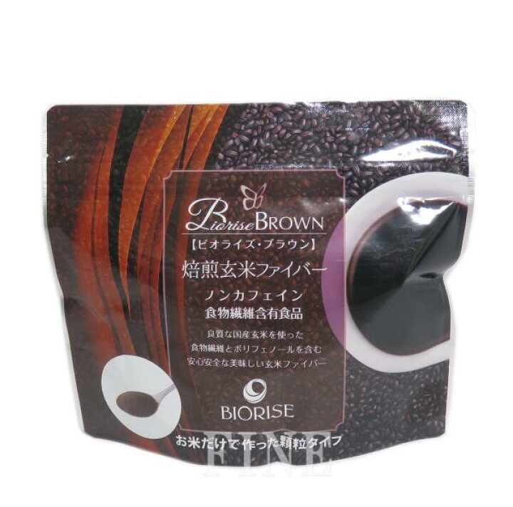 楽天市場】ビオライズ ビオライズ・ブラウン 100g 焙煎玄米ファイバー  