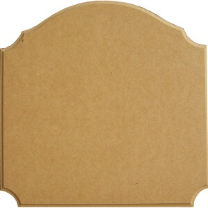 無塗装白木素材 MDFボード ロイアルアーチスクエアー300×300 mdf-011