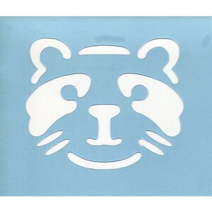 ファインホームのステンシルシート レッサーパンダMサイズ fh-411m