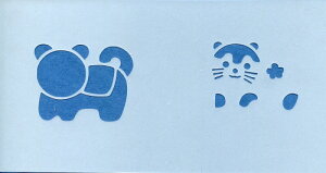 ファインホームのステンシルシート こま犬 fh-200