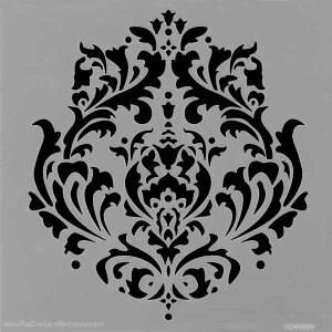 TCW�X�e���V�� �@608-0195 �@12×12�C���` �@Brocade�@�J��Ԃ��g����X�e���V���V�[�g
