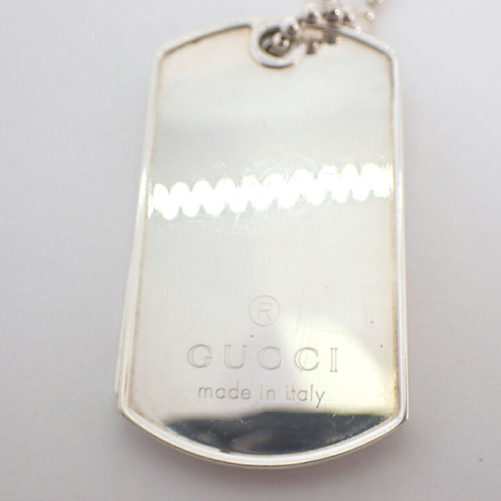 楽天市場】【中古】GUCCI/グッチ/ドックタグ プレート2枚/j206-2 