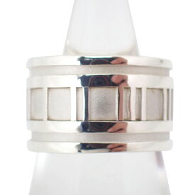 【中古】TIFFANY/ティファニー 925 アトラスワイド リング /8.5号/j47-4