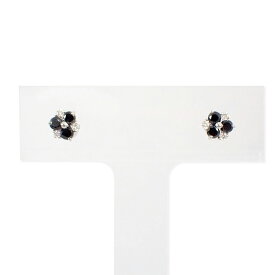 【中古】K18WG ダイヤモンド ピアス/j72-21