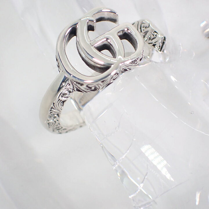 楽天市場】【中古】GUCCI/グッチ/925/ダブルGアラベスク/リング/18号 