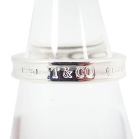【中古】TIFFANY/ティファニー 925 1837 ナロー リング /12号/j13-37