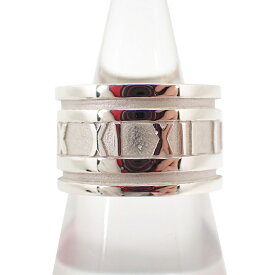 【中古】TIFFANY/ティファニー 925 アトラス ワイド リング 13.5号[g389-55］