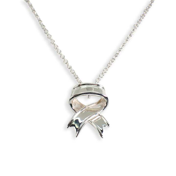 楽天市場】【中古】TIFFANY/ティファニー 925 リボン ネックレス 