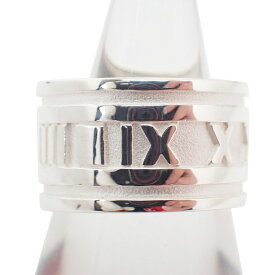 【中古】TIFFANY/ティファニー 925 アトラス ワイド リング /12号/j76-68