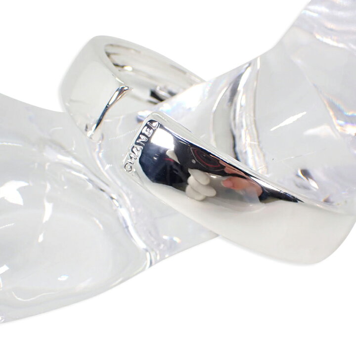 楽天市場】【中古】CHANEL/シャネル 925 ロゴ バングル[g363-71  