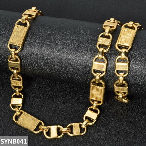 【送料無料】 指輪 リング ブレスレット ネックレス キューバ ゴールド チェーン レディース メンズ 赤ちゃん ベイビー クラシック ジュエリー セット カラー リンク パーティ ギフト 友達