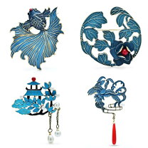 楽天市場】魚 ブローチの通販