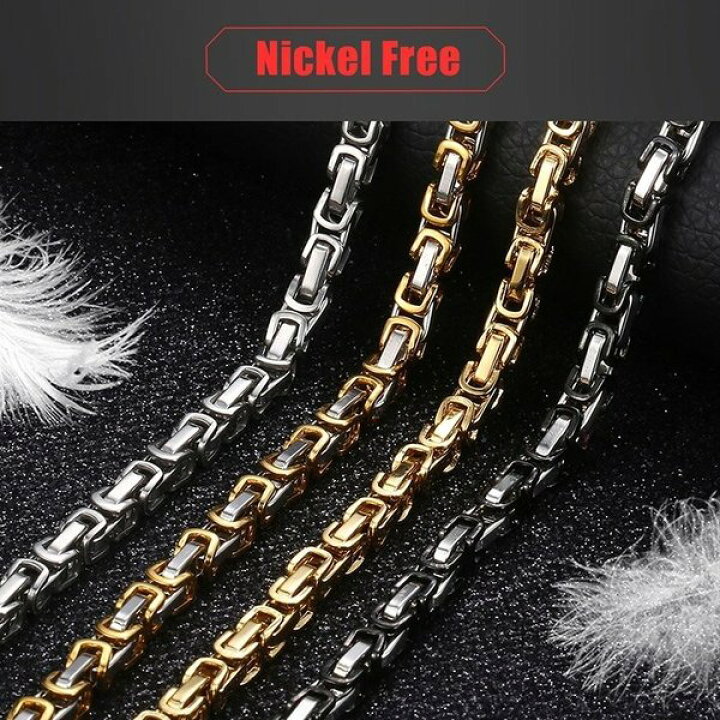 楽天市場】【クーポン利用で5160円】 5mm ボックス リンク チェーン 