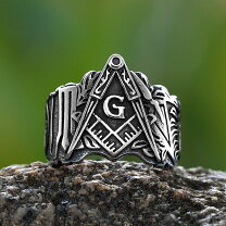 楽天市場】フリーメイソンリングの通販 