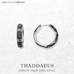 【送料無料】 ピアス 黒 ブラック シルバー プラント フープ リング 植物 レディース メンズ 竹 バンブー クレオール ヒンジ グラム ファイン ジュエリー ギフト 9255 スターリング