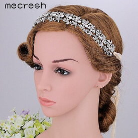 【クーポン利用で4720円】 ヘアアクセ クリスタル ブライダル ヘッドバンド ハート シルバー カラー ラインストーン ウェディング ヘア パーティー ティアラクリスタル レディース 女性