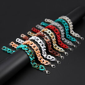 【クーポン利用で2710円】 ブレスレット アクリル ステンレス レジン レディース ファッション ビーズ スチール ロブスター BOHO ジュエリー ボヘミアン アクセサリー