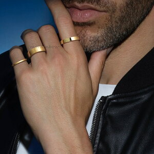 【送料無料】 指輪 リング ゴールド メンズ 男性 タングステン カーバイド 厚い フラット 2mm 4mm 6mm プレート スタッカー バンド ピンキー 鍵 親指 ミッド 指 フィンガー レディース 女性