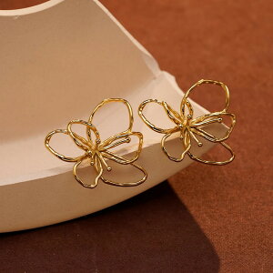 【送料無料】 ピアス 指輪 リング 動物 アニマル ステンレス ゴールド ヒトデ シェル レディース 貝殻 スタッド スチール 18K プレート ファッション セット ジュエリー