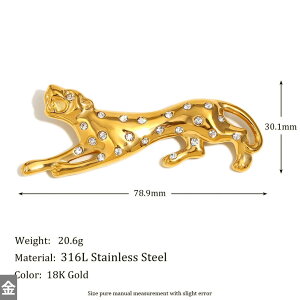 yz u[` CXg[  Aj} XeX `[^[ S[h ґ t 316L X`[ 18K v[g h t@bV WG[