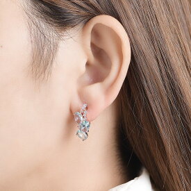 【送料無料】 ピアス 青 ブルー ゴールド シルバー オバール ストーン リング レディース 女性 585 ローズ トパーズ ジェムストーン クリップ ソリッド 925 スターリング ガール パーティ 2021