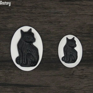 【送料無料】 ピアス 指輪 リング ブレスレット ネックレス 動物 アニマル ヒョウ ハート ビーズ レジン ネコ レディース 20個 ロット 猫 キャット カメオ 13x18mm 1825mm DIY ファッション レオパ