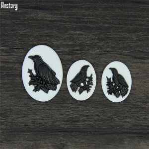 【送料無料】 ピアス 指輪 リング ブレスレット ネックレス 動物 アニマル ハート ビーズ レジン 鳥 レディース 20個 バード カメオ 13x18mm 1825mm ロット DIY ファッション ジュエリー