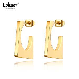 【送料無料】 ペンダント ピアス ステンレス シンプル チタン レディース ファッション スチール スタッド ボヘミア ジオメトリ パーティ ジュエリー