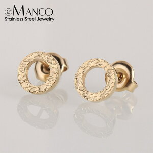 【送料無料】 ピアス ステンレス ビンテージ ラウンド レディース 女性 スチール スモール スタッド 安全 ピン