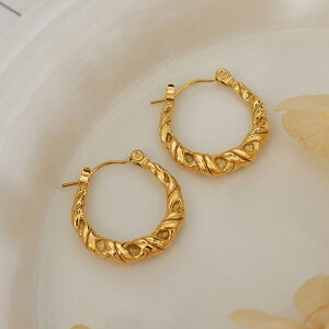 【送料無料】 ピアス ステンレス シンプル C レディース 女性 ファッション スチール 形 シェープ セクシー レディ パーティ 結婚式 ウェディング ギフト