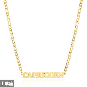 【送料無料】 ペンダント 指輪 リング ネックレス チェーン 牡羊座 レディース 女性 メンズ 男性 さそり座 星 スター座 12 干支 サイン フィガロ リンク ジュエリー