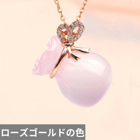 【クーポン利用で4500円】 チョーカー ペンダント ネックレス ゴールド オバール ピンク レディース ローズ カラー オパール かわいい 合成 クオーツ CZ ガール ギフト ジュエリー