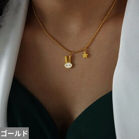 【送料無料】 ペンダント ネックレス 動物 アニマル ウサギ レディース かわいい アニメーション リトル うさぎ ラビット 新しい ファッション パーソナリティ ギフト ジュエリー ガール 学生 友達