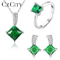 楽天市場】ピアス ネックレス セット エメラルドの通販