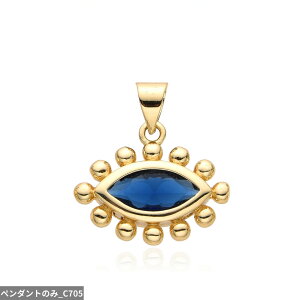 【送料無料】 チョーカー ペンダント ネックレス 赤 レッド 青 ブルー ゴールド チェーン トルコ レディース カラー 悪 エビル 目 アイズ チャーム 象眼細工 CZ DIY ジュエリー アクセサリー