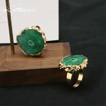 楽天市場】グリーンストーン リングの通販