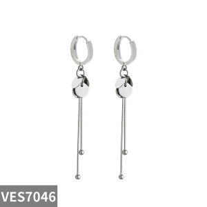 【送料無料】 ピアス シルバー ラウンド プラント ロング レディース カラー 新しい ブランド タッセル 気質 セクシー ファッション ハンドメイド ジュエリー