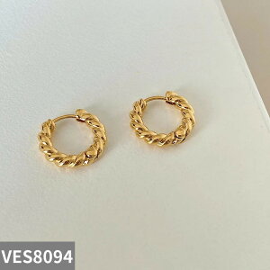 【送料無料】 ピアス ビンテージ フープ レディース 新しい かわいい ツイスト 贅沢 セクシー ファッション トレンド ジュエリー ガール ギフト パーティ