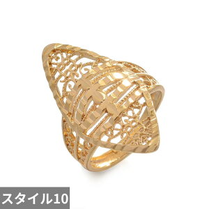 【送料無料】 指輪 リング 花 フラワー エチオピア ブライダル ゴールド トルコ レディース カラー 結婚式 ウェディング プレート ドバイ ジュエリー ギフト