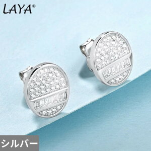 【送料無料】 ピアス ジルコニア シルバー リング レディース 925 スターリング ハイ 品質 ジルコン クリスマス ギフト 楕円形 形 シェープ スタッド ファッション チャーム ジュエリー