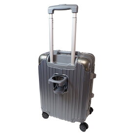 NEXTRIP スーツケースL スーツケース アルミフレーム スーツケース Lサイズ キャリーケース 大容量 多機能 キャリーバッグ 旅行カバン コップホルダー 隠しフック 側面フック Lサイズ 5泊6日 6泊7日 ビジネス メンズ レディース 修学旅行