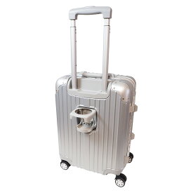 NEXTRIP スーツケースS キャリーケースS スーツケース アルミフレーム キャリーケース 機内持ち込み キャリーバッグ 多機能 旅行カバン コップホルダー 隠しフック 側面フックかわいい Sサイズ 2泊3日 ビジネス メンズ レディース 修学旅行 国内